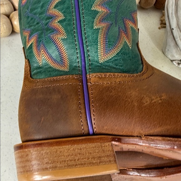 TWISTED X WOMEN'S 11" TECH X WESTERN BOOTS - BROAD SQUARE TOE Sz 7.5 - Picture 10 of 16